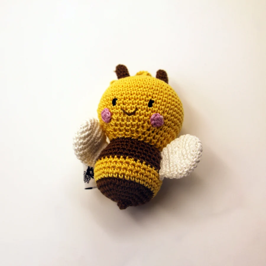 Honeybee keychain